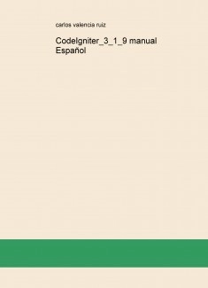 CodeIgniter_3_1_9 manual Español