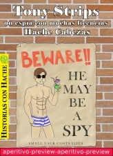 Libro Tony Strips, un espía con muchas licencias (aperitivo), autor Hache Cabezas