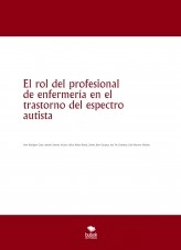 Libro El rol del profesional de enfermería en el trastorno del espectro autista, autor irenerodri5