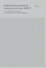 Libro Análisis de las pruebas de evaluación del curso 2016-17. 3º y 6º de Educación Primaria y 4º de Educación Secundaria Obligatoria, autor Ministerio de Educación y Formación Profesional