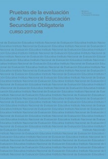 Pruebas de la evaluación de 4º curso de educación secundaria obligatoria. Curso 2017-2018