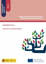 Libro Enseñanzas iniciales: Nivel I. Ámbito de Comunicación y Competencia Matemática. Matemáticas 4. Gestiono un restaurante, autor Ministerio de Educación y Formación Profesional