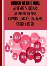 Libro CURSO DE IDIOMAS: APRENDE 5 IDIOMAS AL MISMO TIEMPO: ESPAÑOL, INGLES, ITALIANO, CHINO Y RUSO., autor noemarco
