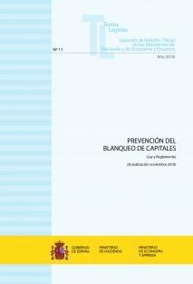 TEXTO LEGAL Nº 11/2018 "PREVENCIÓN DEL BLANQUEO DE CAPITALES"