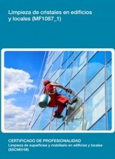 Libro MF1087_1 - Limpieza de cristales en edificios y locales, autor Editorial Elearning 