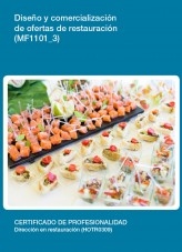 Libro MF1101_3 - Diseño y comercialización de ofertas de restauración, autor Editorial Elearning 