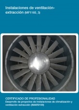 Libro MF1165_3 - Instalaciones de ventilación-Extracción, autor Editorial Elearning 