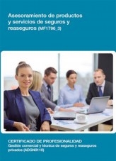 Libro MF1796_3 - Asesoramiento de productos y servicios de seguros y reaseguros, autor Editorial Elearning 