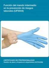 Libro UF0044 - Función del mando intermedio en la prevención de riesgos laborales, autor Editorial Elearning 