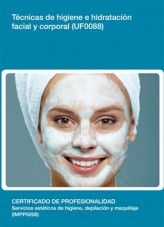 Libro UF0088 - Técnicas de higiene e hidratación facial y corporal, autor Editorial Elearning 