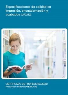 UF0253 - Contratación y supervisión de trabajos de preimpresión