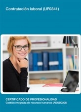 Libro UF0341 - Contratación laboral, autor Editorial Elearning 