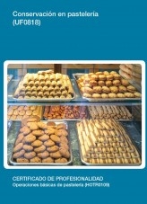 Libro UF0818 - Conservación en pastelería, autor Editorial Elearning 