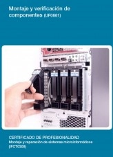 Libro UF0861 - Montaje y verificación de componentes, autor Editorial Elearning 