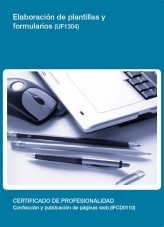 Libro UF1304 - Elaboración de Plantillas y Formularios, autor Editorial Elearning 