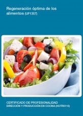 Libro UF1357 - Regeneración óptima de los alimentos, autor Editorial Elearning 