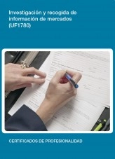 Libro UF1780 - Investigación y recogida de información de mercados, autor Editorial Elearning 