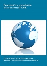 Libro UF1784 - Negociación y contratación internacional, autor Editorial Elearning 