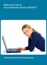 Libro UF1871 - Elaboración de la documentación Técnica, autor Editorial Elearning 