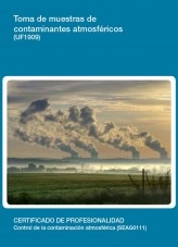 Libro UF1909 - Toma de muestras de contaminantes atmosféricos, autor Editorial Elearning 
