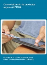 Libro UF1933 - Comercialización de productos seguros, autor Editorial Elearning 