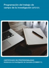 Libro UF2121 - Programación del trabajo de campo de la investigación, autor Editorial Elearning 