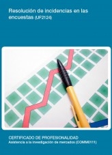 Libro UF2124 - Resolución de incidencias en las encuestas, autor Editorial Elearning 