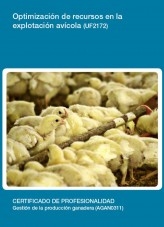 Libro UF2172 - Optimización de recursos en la explotación avícola, autor Editorial Elearning 