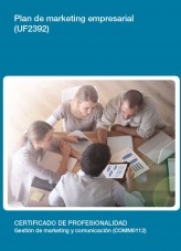 Libro UF2392 - Plan de marketing empresarial, autor Editorial Elearning 