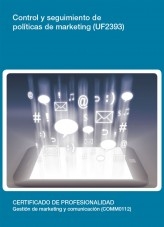 Libro UF2393 - Control y seguimiento de políticas de marketing, autor Editorial Elearning 