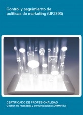 Libro UF2393 - Control y seguimiento de políticas de marketing, autor Editorial Elearning 