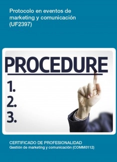 UF2397 - Protocolo en eventos de marketing y comunicación