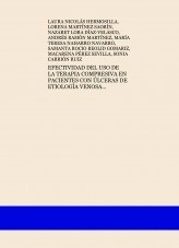 Libro EFECTIVIDAD DEL USO DE LA TERAPIA COMPRESIVA EN PACIENTES CON ÚLCERAS DE ETIOLOGÍA VENOSA: REVISIÓN BIBLIOGRÁFICA, autor nazaret95