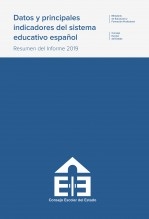 Libro Datos y principales indicadores del sistema educativo español. Resumen del Informe 2019, autor Ministerio de Educación y Formación Profesional
