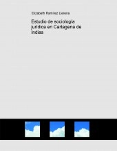 Libro Estudio de sociología jurídica en Cartagena de Indias, autor elizabethramirez2019