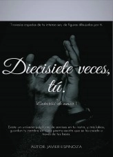 Libro Diecisiete veces, tú., autor Wilson Javier Angulo Espinoza