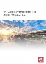 Libro Operaciones y mantenimiento en compañías aéreas, autor Editorial Elearning 