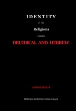 Libro Identity of the religions called Druidical and Hebrew, autor José María Herrou Aragón