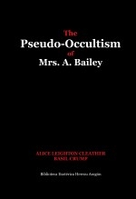 Libro The Pseudo-Occultism of Mrs. A. Bailey, autor José María Herrou Aragón