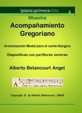 Libro Muestra gratis ACOMPAÑAMIENTO GREGORIANO, autor Alberto Betancourt Angel
