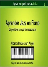Libro APRENDER JAZZ EN PIANO, autor Alberto Betancourt Angel