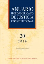 Libro Anuario Iberoamericano de Justicia Constitucional, nº 20, 2016, autor Centro de Estudios Políticos y Constitucionales
