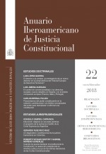 Libro Anuario Iberoamericano de Justicia Constitucional, nº 22, 2018, autor Centro de Estudios Políticos y Constitucionales