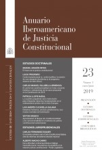 Libro Anuario Iberoamericano de Justicia Constitucional, nº 23(I), enero-junio, 2019, autor Centro de Estudios Políticos y Constitucionales