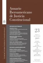 Libro Anuario Iberoamericano de Justicia Constitucional, nº 23(II), julio-diciembre, 2019, autor Centro de Estudios Políticos y Constitucionales