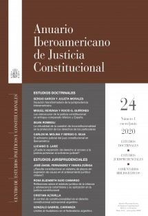 Anuario Iberoamericano de Justicia Constitucional, nº 24(I), enero-junio, 2020