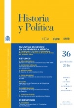 Libro Historia y Política, nº 36, julio-diciembre, 2016, autor Centro de Estudios Políticos y Constitucionales