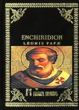 Libro EL ENCHIRIDION de el papa leon lll, autor luis antonio velasquez chavez