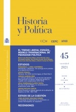 Libro Historia y Política, nº 45, enero-junio, 2021, autor Centro de Estudios Políticos y Constitucionales