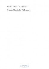 Libro Cuatro historias de misterio, autor Gonzalo Hernández Vallhonrat